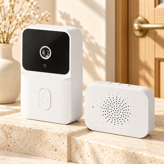 Wireless WiFi Video Doorbell Camera – Two-Way Audio & Night Vision