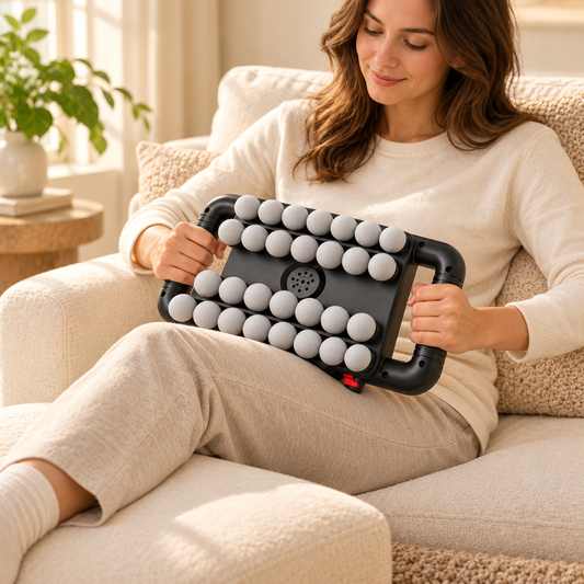 Deep Tissue Fascia Massager JY-011C with 28 Removable Massage Heads