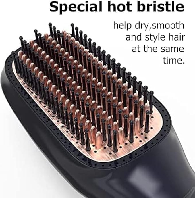 Joy 2-in-1 Hair Dryer & Straightening Styling Brush