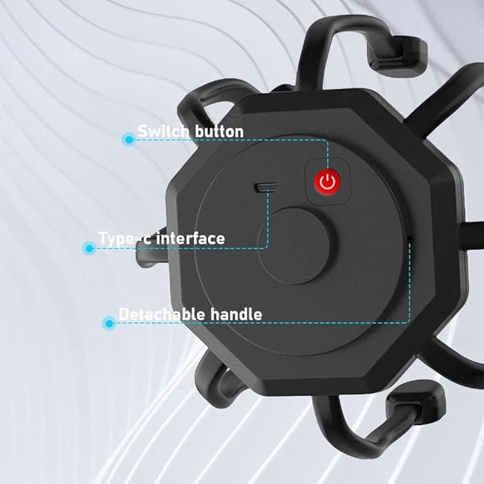 360° Ultra Head Massager – Hands-Free Scalp Massage with 3 Modes
