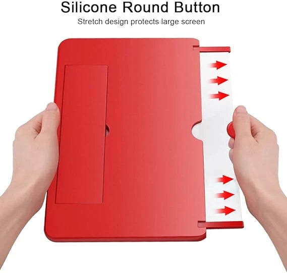 Foldable Mobile Screen Magnifier – Hands-Free Phone Stand & Enlarging Lens