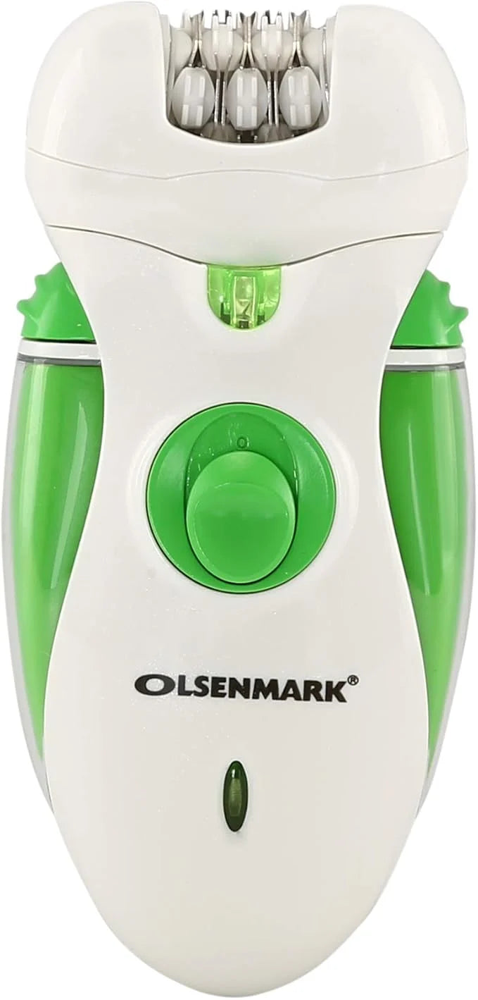 4-in-1 Rechargeable Lady Epilator – Shaver, Trimmer & Massager Kit