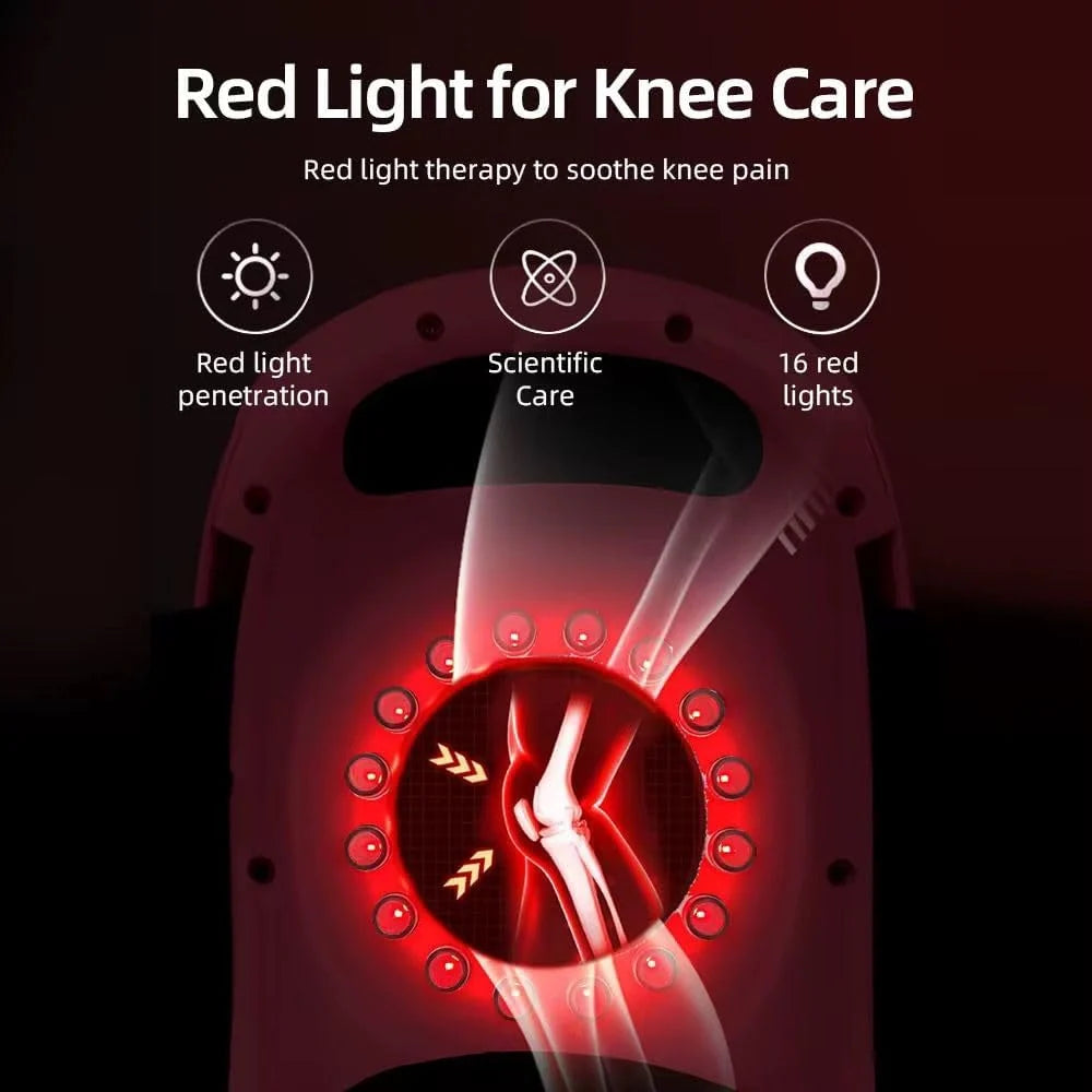 Rechargeable Knee Massager with Heat, Cooling & Vibration – Touch Controls