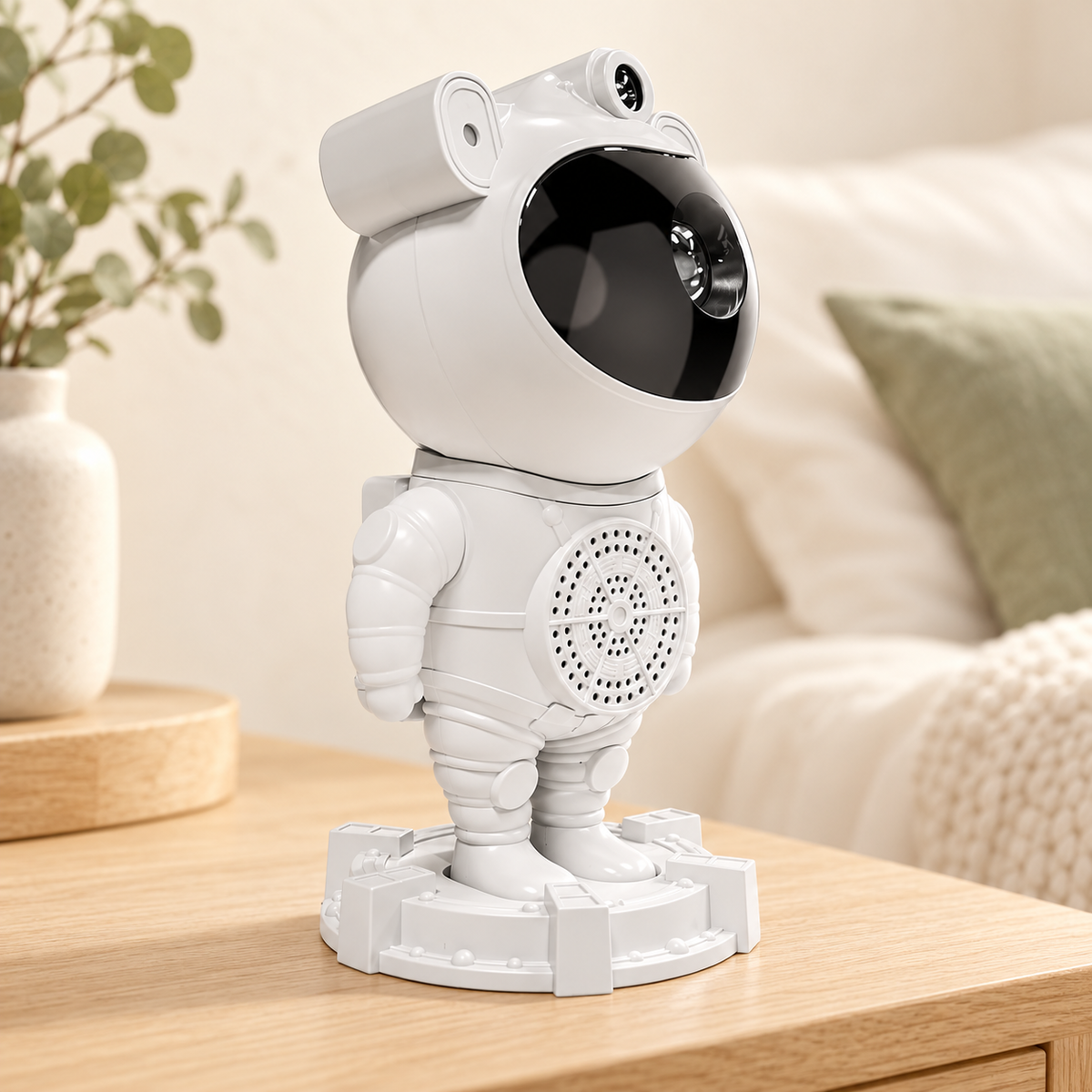 Astronaut Galaxy Projector – 8 Nebula Effects, Remote Control & Timer