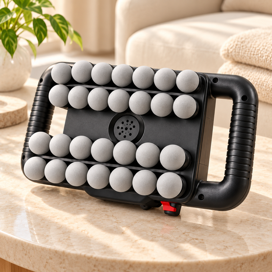 Deep Tissue Fascia Massager JY-011C with 28 Removable Massage Heads
