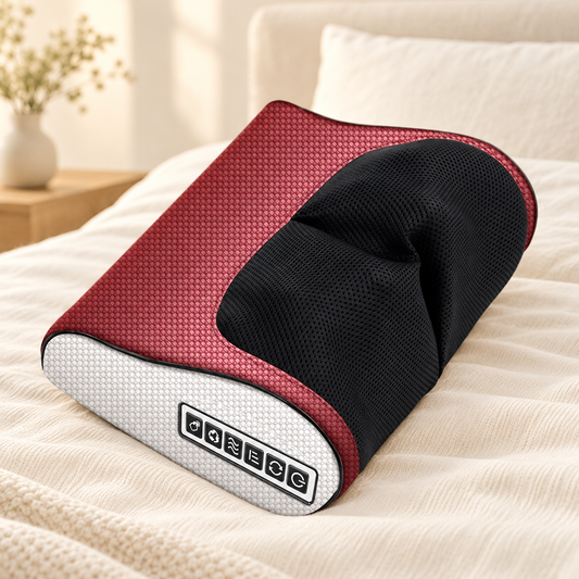 Electric Massage Pillow – Adjustable Direction, Speed & Temperature