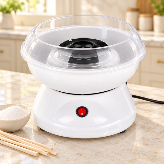 Cloud Mini Electric Cotton Candy Maker with Removable Bowl