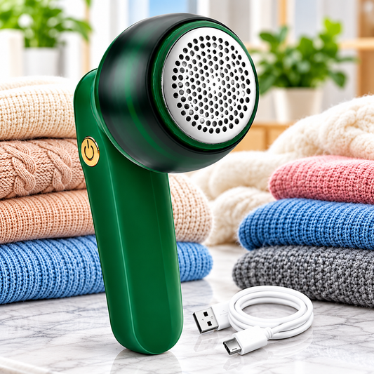Rechargeable Lint Remover – USB Electric Fabric Shaver for Clothes & Sofas