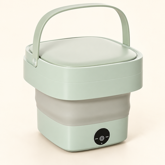 Foldable Mini Washing Machine – Portable Washer for Small Clothes