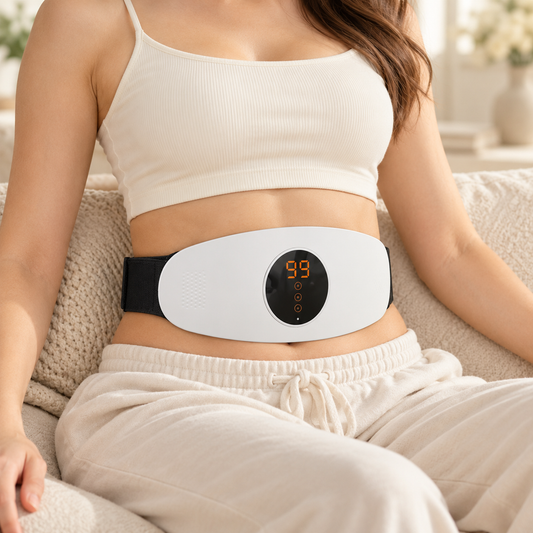 Electric Waist & Body Massager with Heat – 3 Modes & 26 Speed Levels