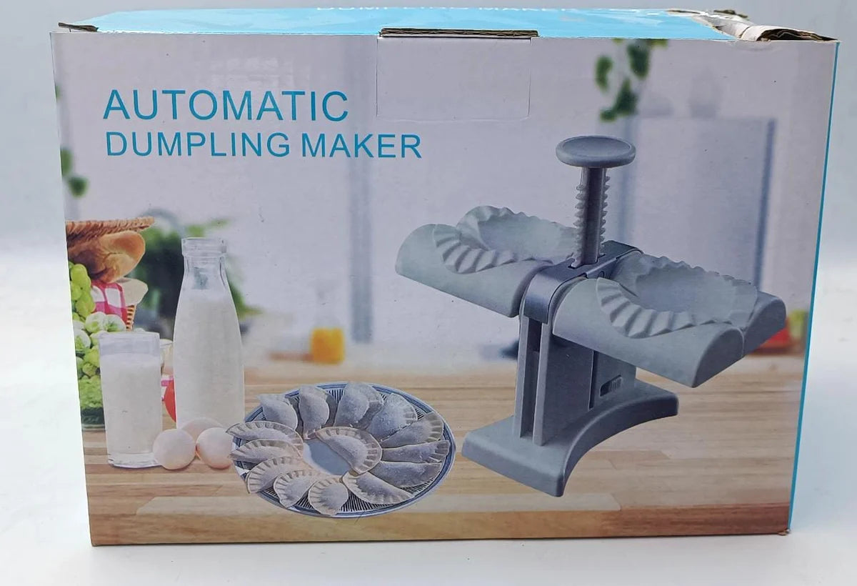 Double Dumpling Maker – Easy-Press Dumpling Mould with Dual Slots