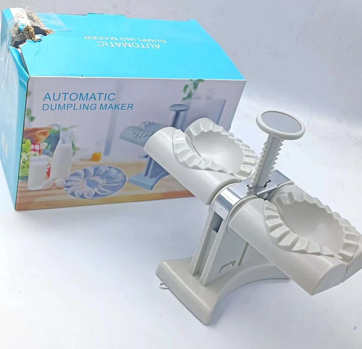 Double Dumpling Maker – Easy-Press Dumpling Mould with Dual Slots