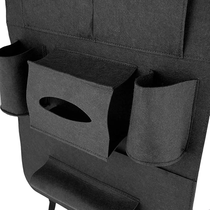 Car Seat Organizer with Tablet Holder & Multiple Storage Pockets