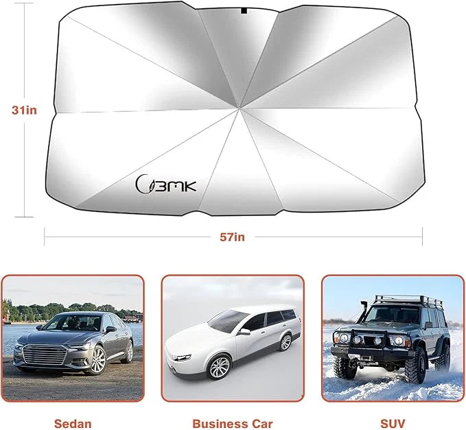 Car Windshield Sun Umbrella – Foldable & Portable Sun Shade