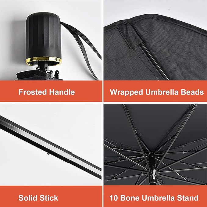 Car Windshield Sun Umbrella – Foldable & Portable Sun Shade