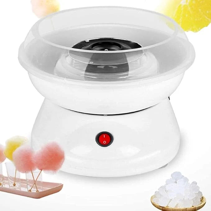 Cloud Mini Electric Cotton Candy Maker with Removable Bowl