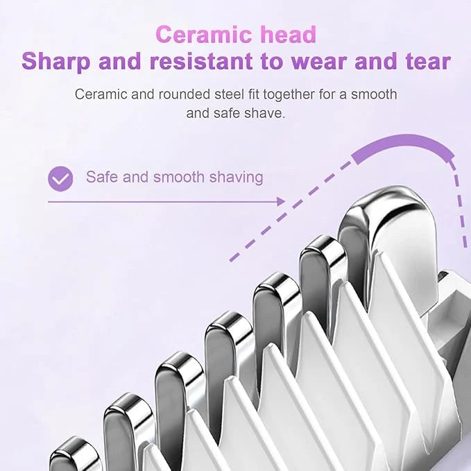 Double Head Electric Shaver – Compact Wet & Dry Grooming Tool