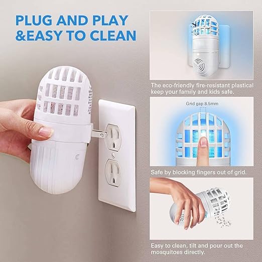 Electric LED Mosquito Killer Lamp – Indoor Bug Zapper