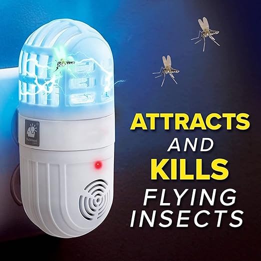 Electric LED Mosquito Killer Lamp – Indoor Bug Zapper