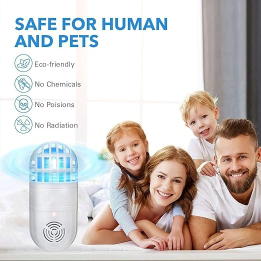 Electric LED Mosquito Killer Lamp – Indoor Bug Zapper