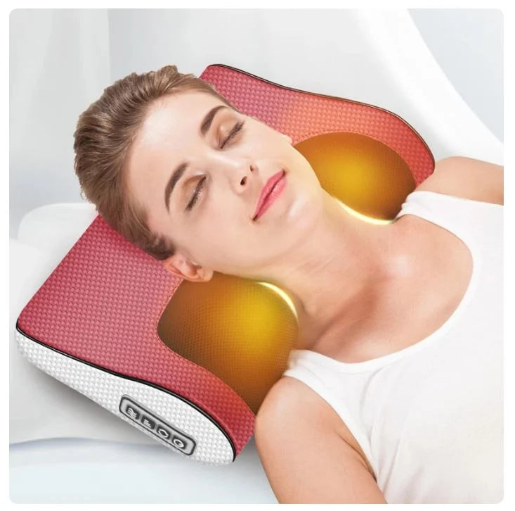 Electric Massage Pillow – Adjustable Direction, Speed & Temperature