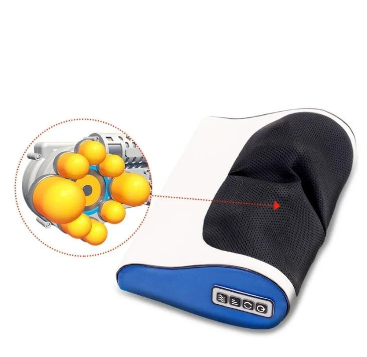Electric Massage Pillow – Adjustable Direction, Speed & Temperature