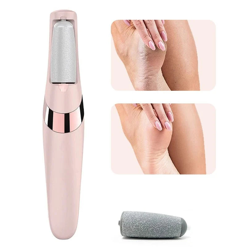 Rechargeable Electric Foot File & Callus Remover – 2 Speeds, 2 Rollers