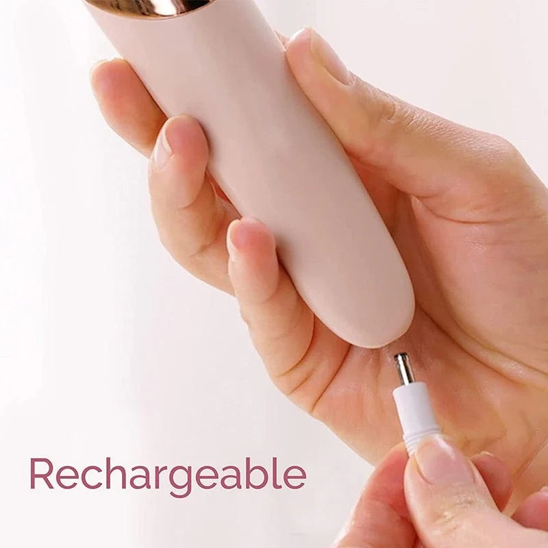 Rechargeable Electric Foot File & Callus Remover – 2 Speeds, 2 Rollers