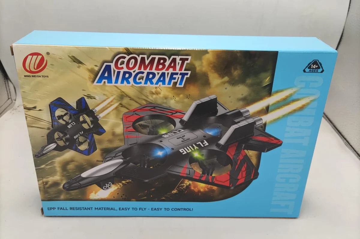 Fighter Super Remote Control Jet – 2.4GHz 4-Axis Flying Toy with LED Lights