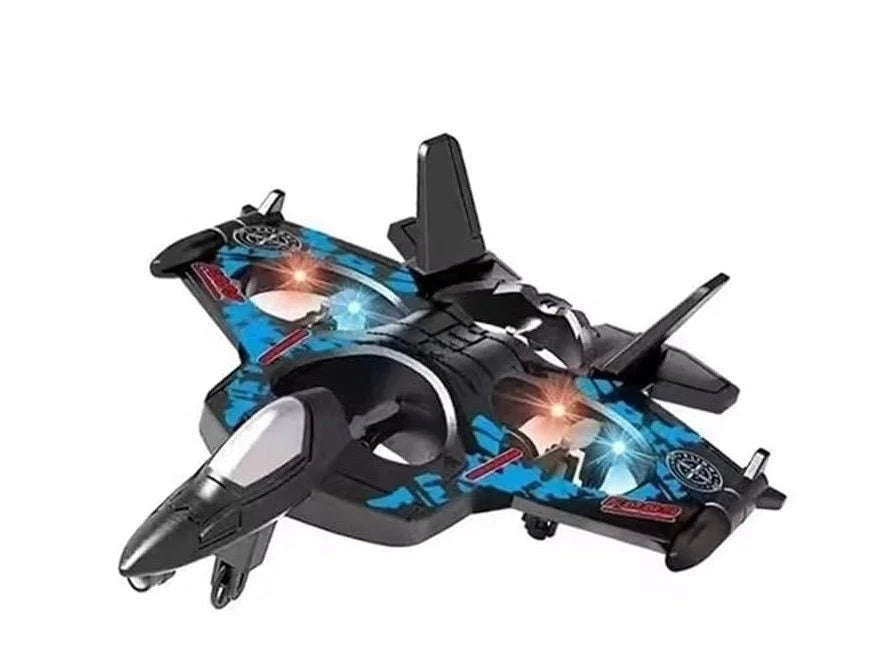 Fighter Super Remote Control Jet – 2.4GHz 4-Axis Flying Toy with LED Lights
