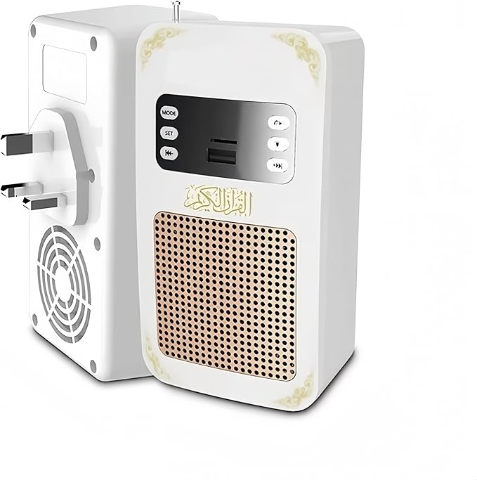 Honton SQ669 Quran Speaker – Remote Control, Bluetooth & LED Night Light
