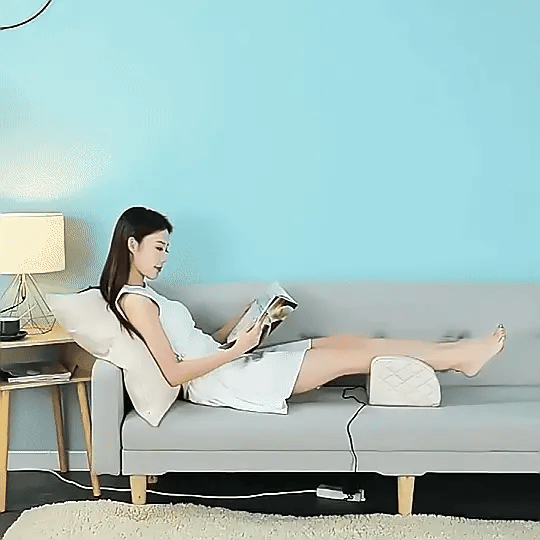 Electric Foot Massager with Heat – Kneading, Vibration & Touch Controls