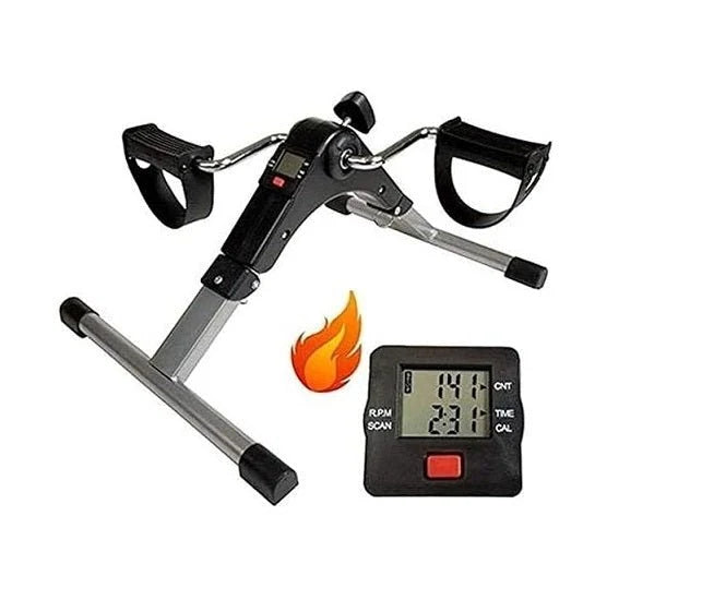 Mini Portable Pedal Exercise Bike – Adjustable Resistance & LCD Monitor