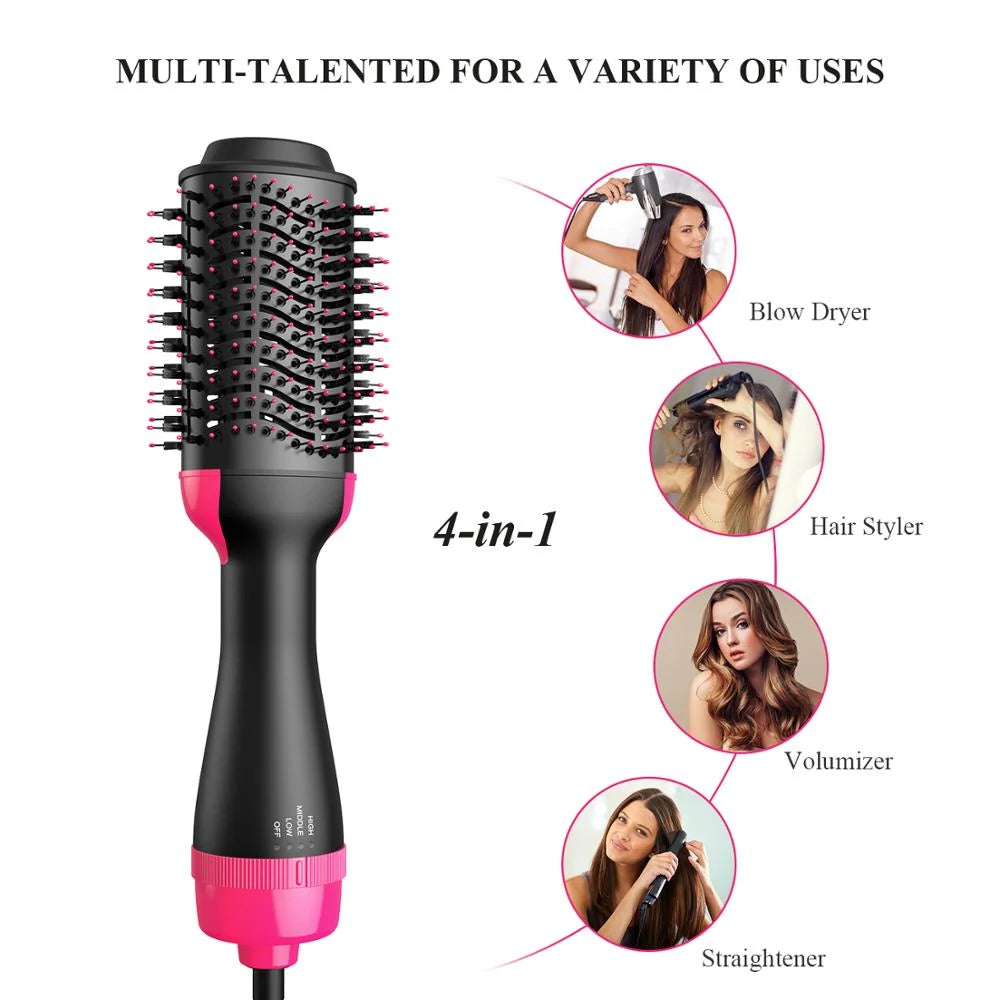 One Step Hot Air Brush 1200W – Hair Dryer & Volumising Styler