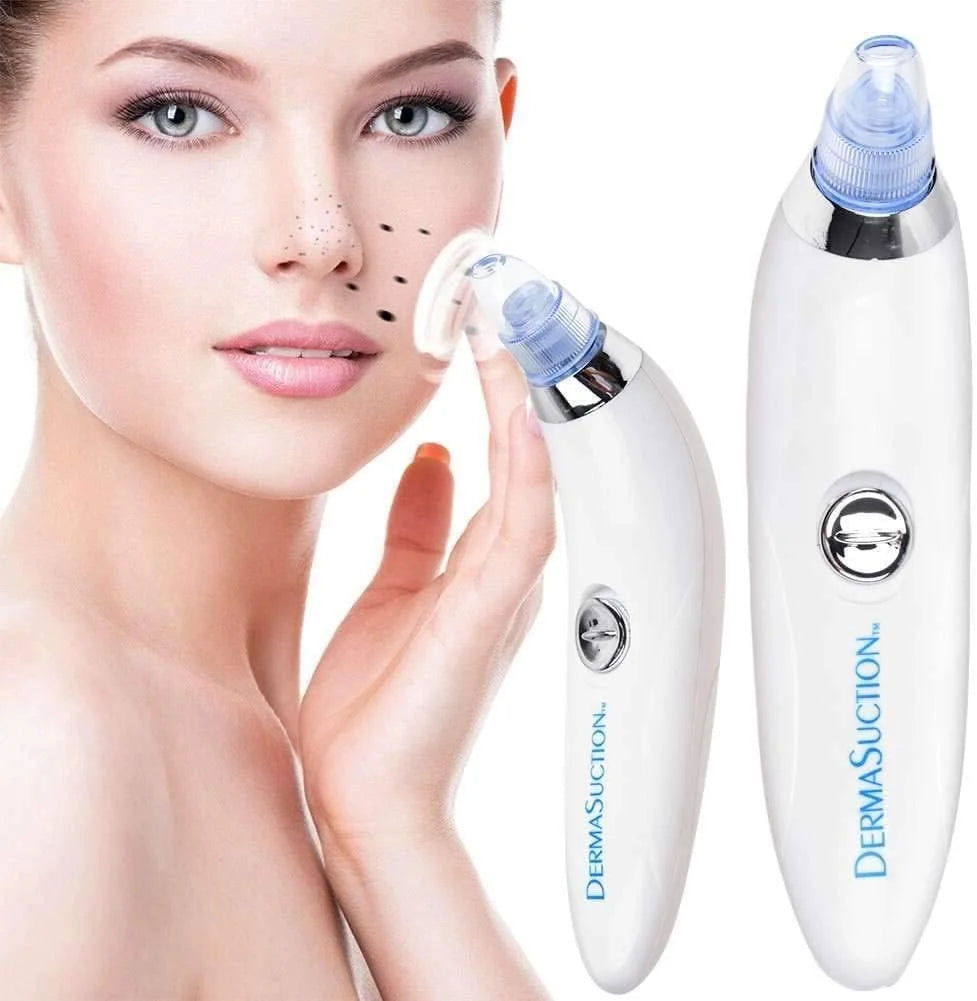 Pore Cleaning Vacuum Device – 5 Suction Levels & 4 Probes