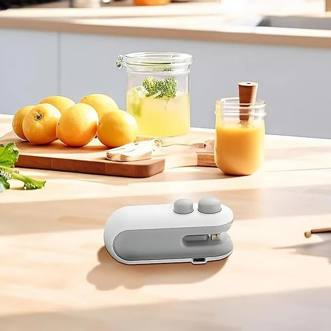 Portable Mini Bag Sealing Machine – USB Rechargeable Heat Sealer