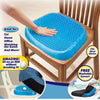 Honeycomb Gel Seat Cushion – Breathable Comfort for Car & Office Chairs