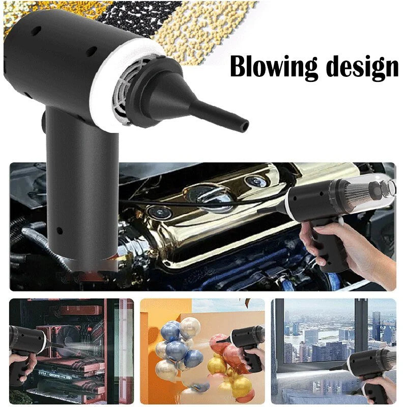 Smart Vacuum & Blower – Portable Handheld Cleaner for Car & Home