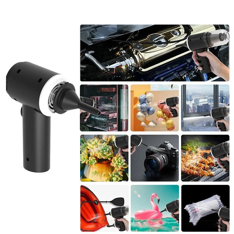 Smart Vacuum & Blower – Portable Handheld Cleaner for Car & Home