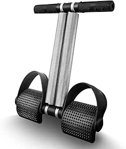 Tummy Trimmer Resistance Exerciser – Portable Steel-Coil Workout Tool