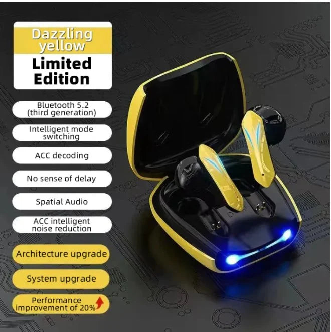 Wireless Bluetooth 5.0 Earbuds – Touch Controls & LED Charging Case